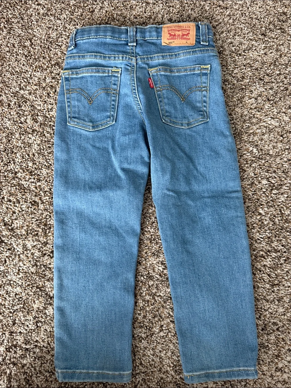 Levi's Kids Light Wash Blue Denim Jeans